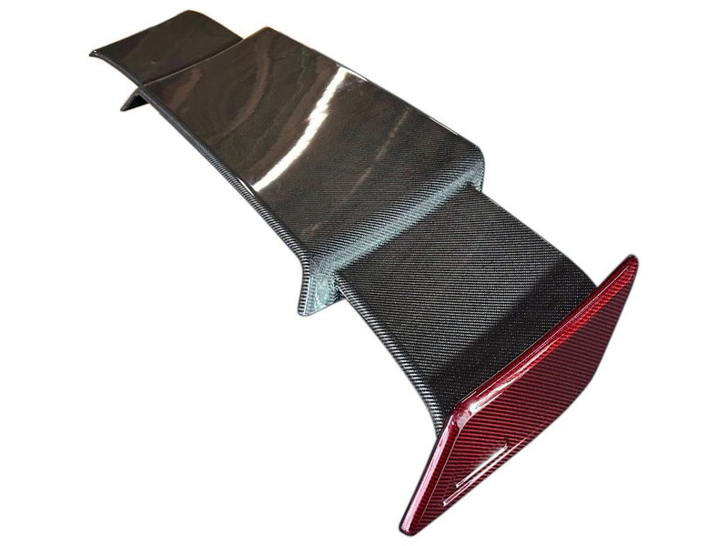 Mercedes-Benz W463 G-Class Brabus Black and Red Carbon Fiber Rear Roof Spoiler